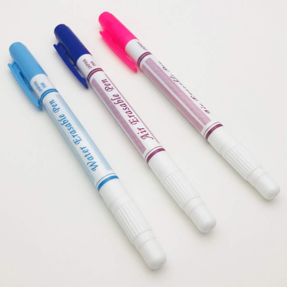 Austin® 3pcs/lot Quilting Fabric Marker Pen Blue Purple Pink Air Water