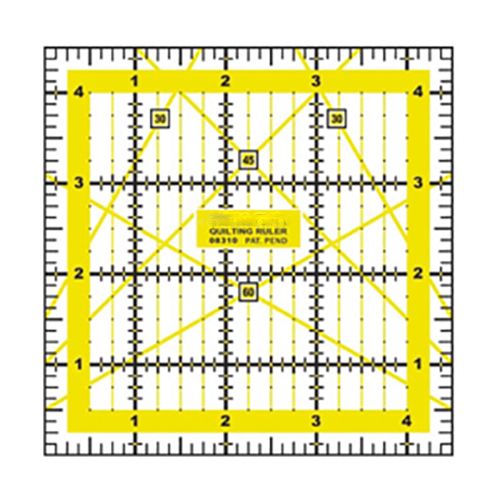 Quilting Patchwork Ruler 4.5 inch x 4.5 inch