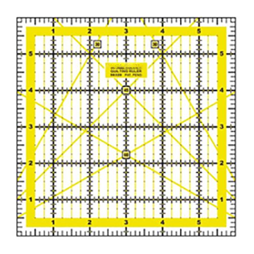 Quilting Patchwork Ruler 6 inch x 6 inch