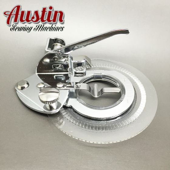 Universal Decorative Daisy Flower Stitch Sewing Machine Presser Foot-Fits All Low Shank Snap-On Sewing Machines