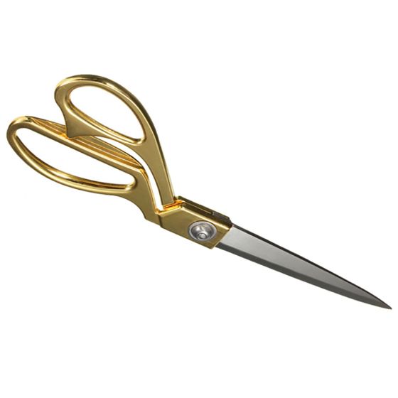 TAILORING SCISSORS Gold 10.5" STAINLESS STEEL DRESSMAKING SHEARS FABRIC CRAFT CUTTING